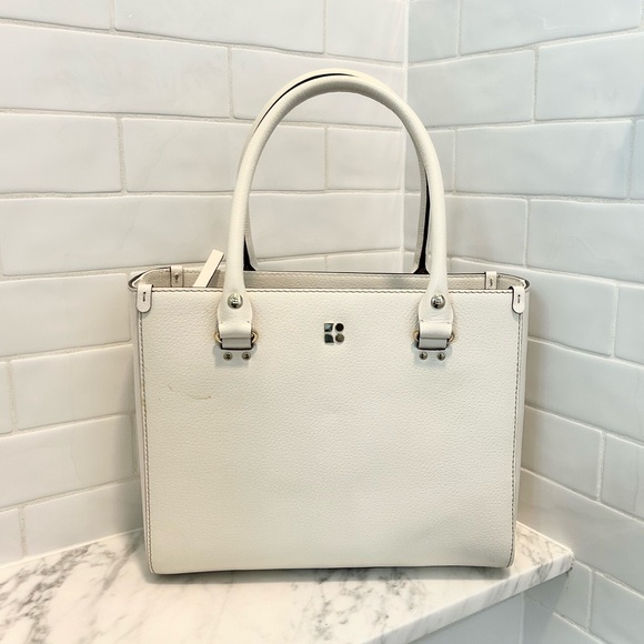 Kate Spade New York Tote Off White Leather - Picture 5 of 12